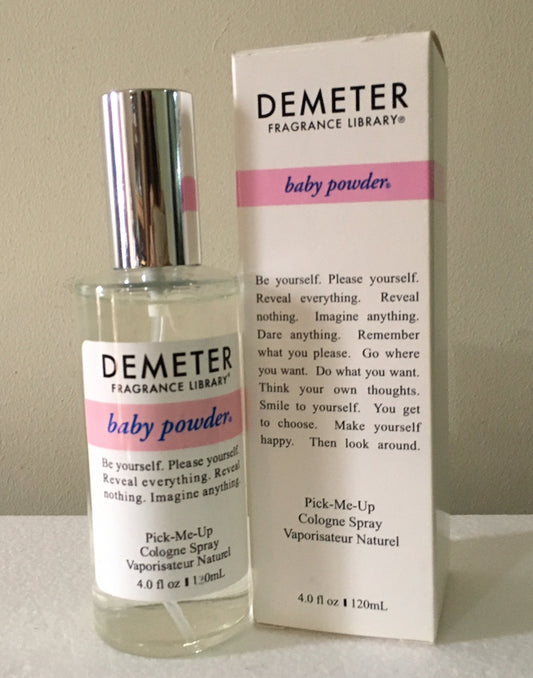 Demeter Baby Powder for Women and Men, 120ml Cologne Spray